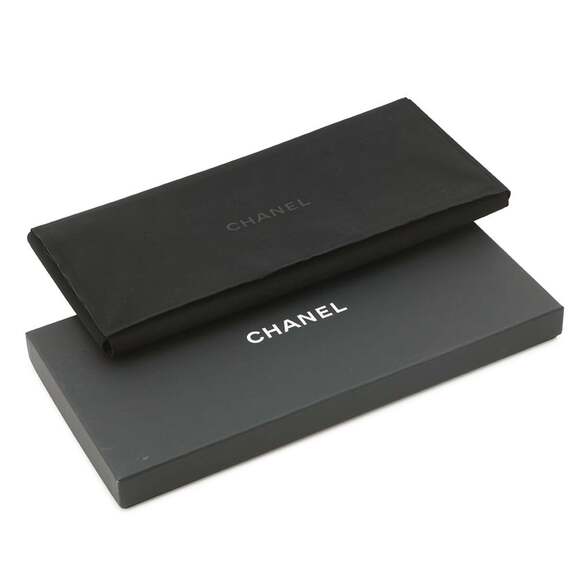 Chanel Chain Belt Coco Mark Leather Metal B24C CHANEL Black - Picture 14 of 14